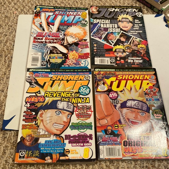 Shonen Jump Magazines - Lot of 4 Randomly Picked - Picture 1 of 1